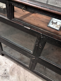 Prachtige antieke toonbank,dressoir van glas (147248) verkocht