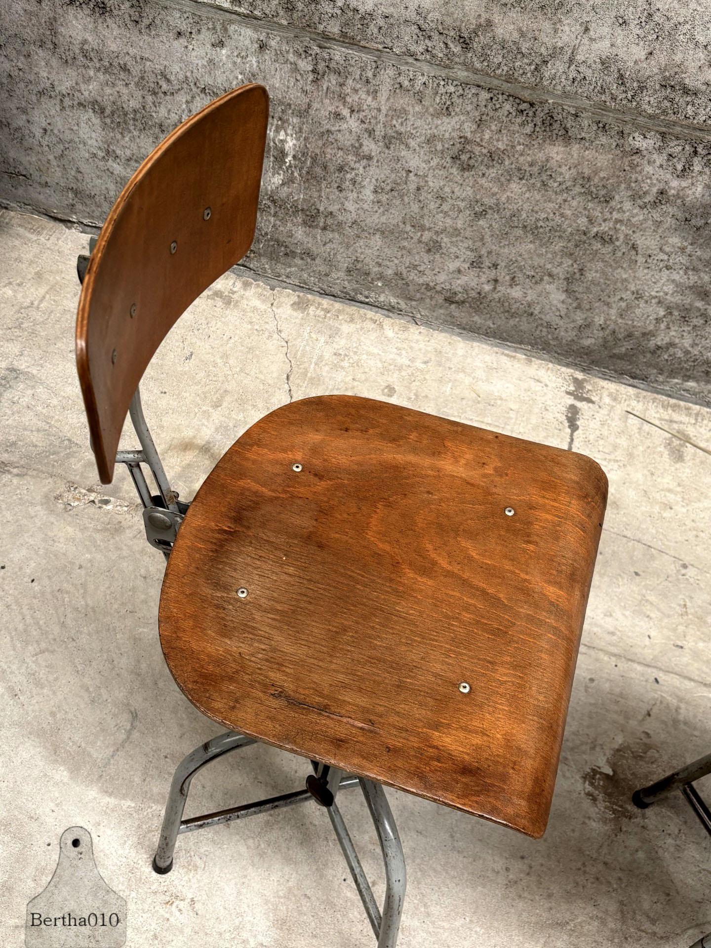 Set van 3 vintage Bozo bureaustoelen deel 2 147563