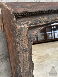 Oude Oosterse houten spiegel sprookjesachtig authentiek 147876