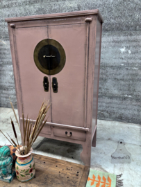 Oude Chinese kast roze (147125) verkocht