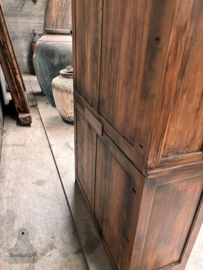 Unieke oude hoge 230 cm apothekerskast uit de jaren 30 40 karaktervol 148071