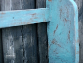 Brocante turquoise rekje (130452) verkocht
