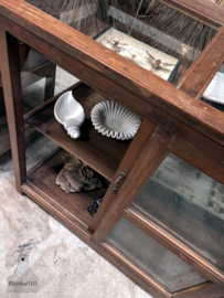 Vitrine kleppenkast schuifdeuren 2 stuks (147201, 147202) verkocht