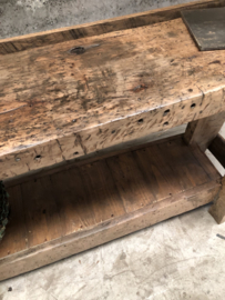 Smalle authentieke werkbank (146212) verkocht