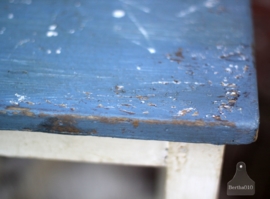 Geleefde blauwe kruk (131296)..verkocht