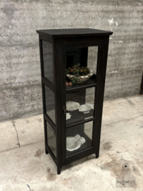 Elegante houten vitrinekast uit de jaren 20–30 147670