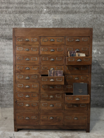 Zeldzame houten ladekast uit jaren 20  originele staat 147780