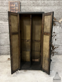 Unieke antieke houten locker (145163) verkocht