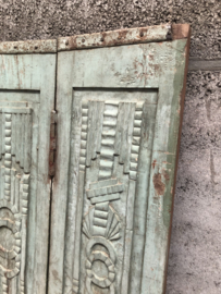Geleefde Art Deco antieke panelen (146087) (rechts)