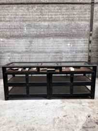 Prachtige antieke toonbank,dressoir van glas (147248) verkocht