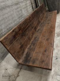 Authentieke museumbank uit het begin van de 20e eeuw 288 cm 147761 verkocht