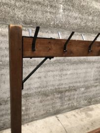 Antieke schoolkapstok 331 cm lang (146355, 146358)