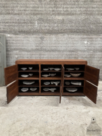 Erfgoedstuk houten archiefkast ca 1920 147879