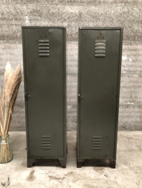 IJzeren lockerkast groen (145686, 145687) verkocht