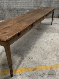 Antieke Franse boeren eettafel 316 cm 147813