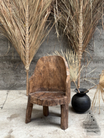 Antieke  Naga stoel uit Nagaland Naga chair 147478