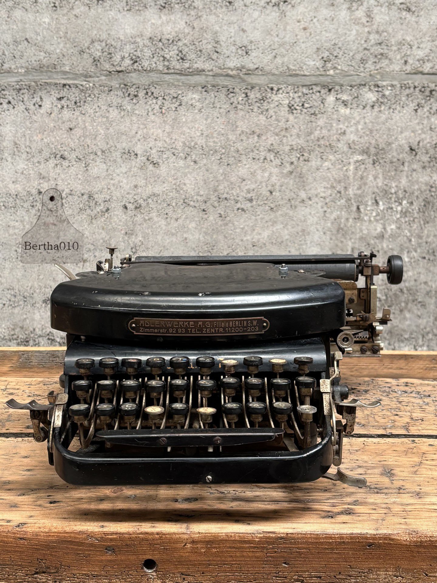 Adler typemachine uit 1900 (147582)