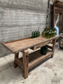 Werkbank vol karakter 147934 lengte 200 cm