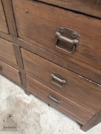 Authentieke bakkerstoonbank  handgemaakt circa 1920 147839 verkocht