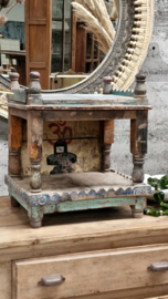 Oude houten tempel altaar 147296