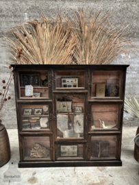 Topstuk smalle uniek vitrine hangkast 148095