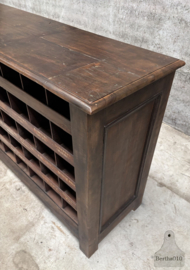 Historische Britse antieke balie Guardian Assuranc Company 263 cm lang 147740