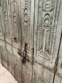 Geleefde Art Deco antieke panelen (146087) (rechts)