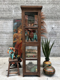 Hoge antieke vitrine ( 146896) verkocht