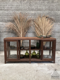 Antieke vitrinekast museum toonbank keukeneiland jaren 1920 1930 147835