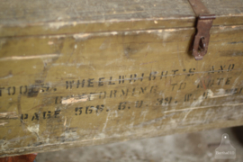Kist op wielen  uit eerste wereldoorlog (135305)..verkocht
