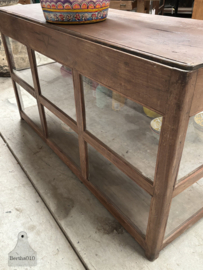 Prachtige toonbank keukeneiland jaren 20 147823 lengte 168 cm