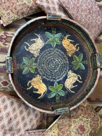 Oude Chakki tafel handbeschilderd  (147251)