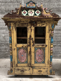 Antiek Oosterse houten kasten  set van 2  ca 1900 1940 147920 147921