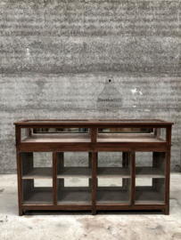 Authentieke antieke winkelvitrine toonbank 147857