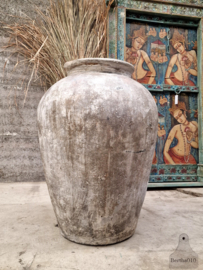 Grote oude kleipot XL (147252)
