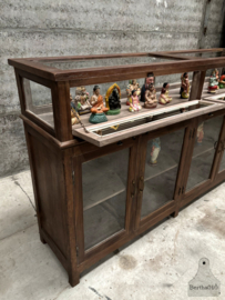 Authentieke antieke winkelvitrine toonbank 147857