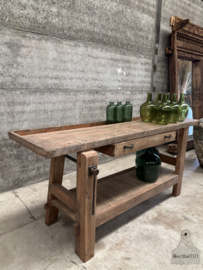 Werkbank vol karakter 147934 lengte 200 cm