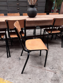 Oude schoolstoelen 20 stuks (147309)