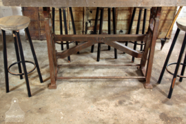 Hoge industriële tafel (134646) verkocht