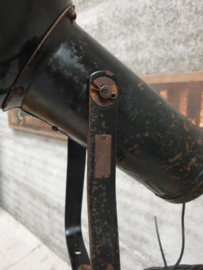 Authentieke fabriekslamp op statief (144861) verkocht
