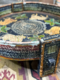Oude Chakki tafel handbeschilderd  (147251)