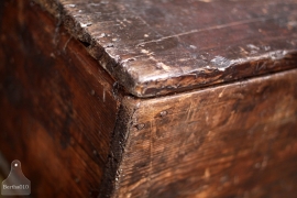Stoer dressoir op industriële wielen (131905) verkocht