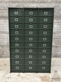 Jaren 40 50 kleppenkast uit Frankrijk van iconisch merk Strafor 147792