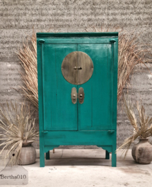 Oude Chinese kast groen 147367 verkocht