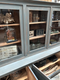 Prachtige oude eiken schoolkast (jaren '30/'40, Leuven) Topstaat! 148038