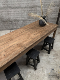 Antieke  boerentafel lengte 300 cm 147820a