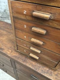 Antiek atelier ladekastje 147833 verkocht