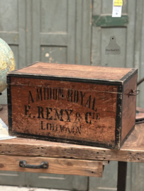 Oude houten kist Amidon Royal (147073) verkocht