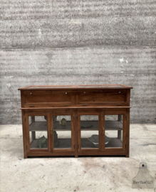 Unieke antieke winkel musea vitrine statement piece 147854