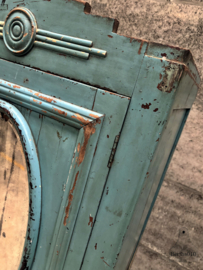Authentieke Art Deco-kast met verweerde spiegel ca 1910 147873